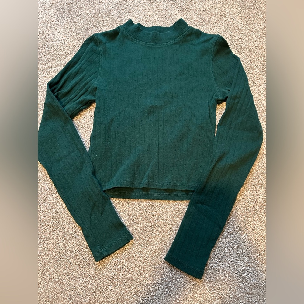 Mock Neck Long sleeve shirt
